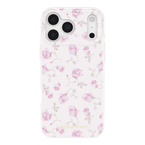 Case-Mate x LoveShackFancy Ribbon Rosa Flora MagSafe - iPhone 17 Pro Max
