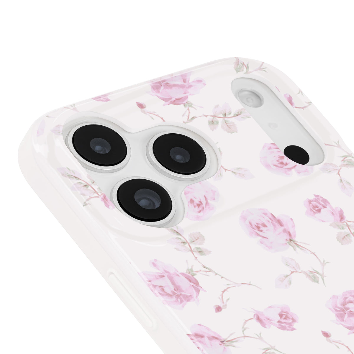 Case-Mate x LoveShackFancy Ribbon Rosa Flora MagSafe - iPhone 17 Pro Max