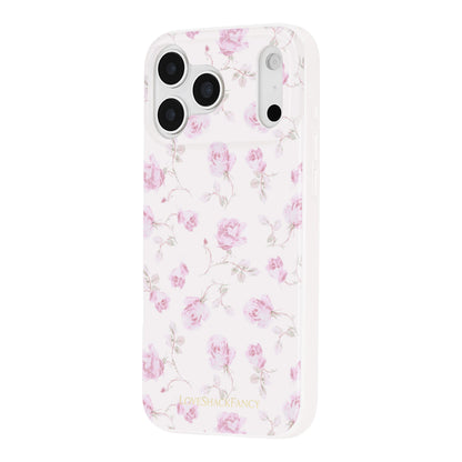 Case-Mate x LoveShackFancy Ribbon Rosa Flora MagSafe - iPhone 17 Pro Max