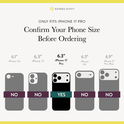 Kendra Scott Raspberry Pearl MagSafe - iPhone 17 Pro