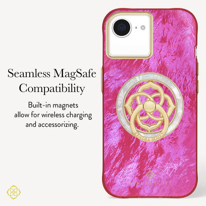 Kendra Scott Raspberry Pearl MagSafe - iPhone 17e/16e