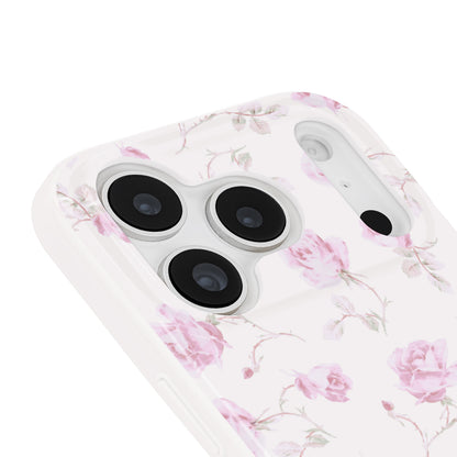 Case-Mate x LoveShackFancy Ribbon Rosa Flora MagSafe - iPhone 17 Pro