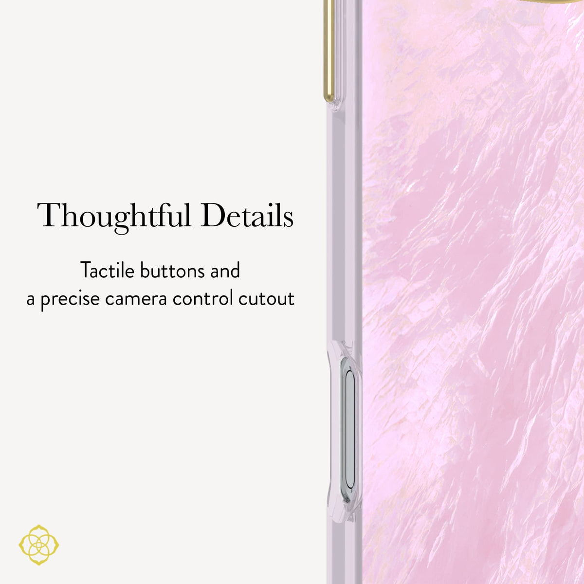Kendra Scott Pink Pearl MagSafe - iPhone 16 Pro Max