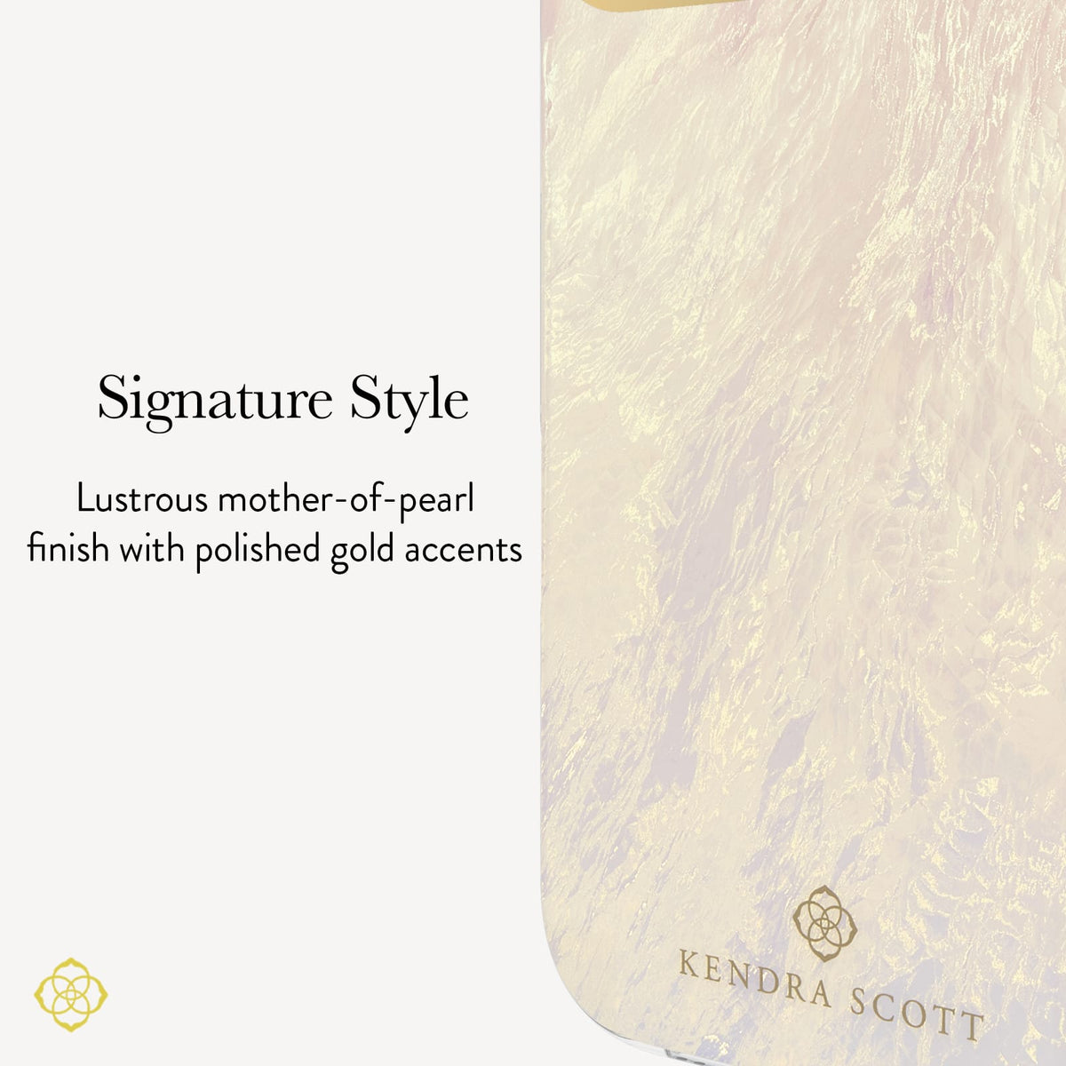 Kendra Scott Ivory Pearl MagSafe - iPhone Air