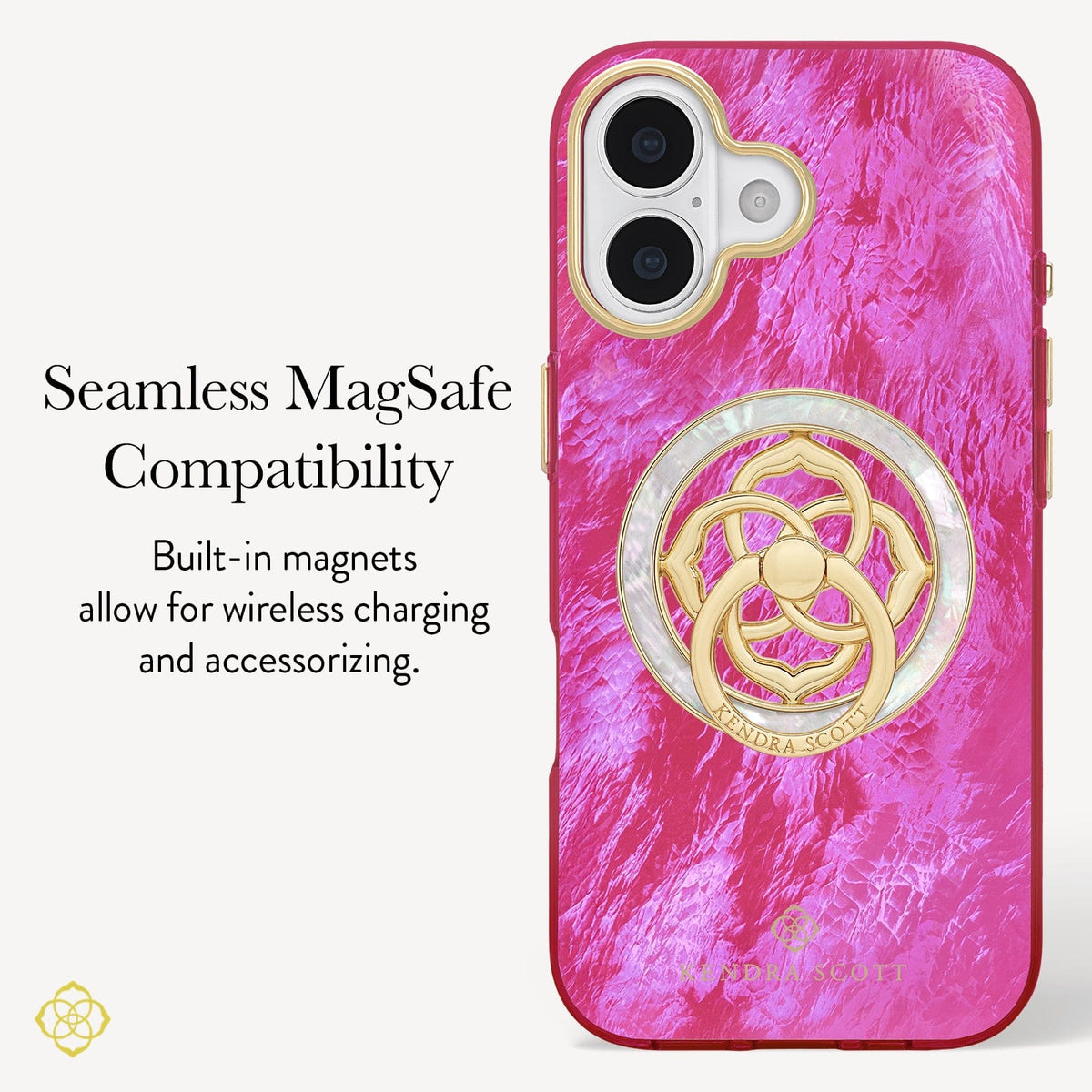 Kendra Scott Raspberry Pearl MagSafe - iPhone 17