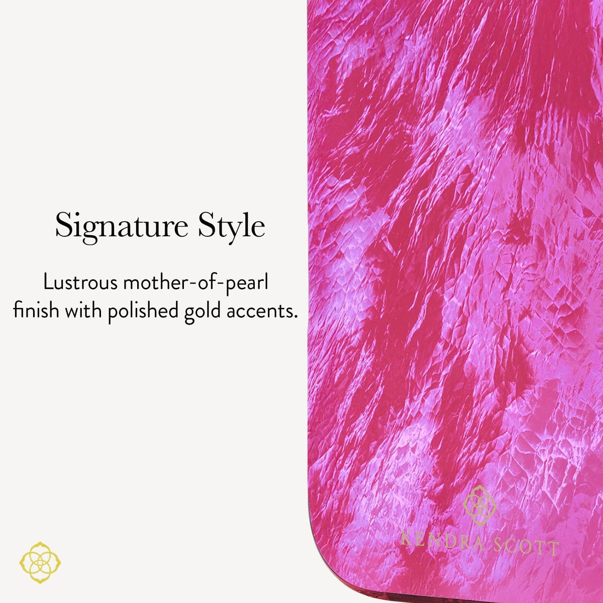Kendra Scott Raspberry Pearl MagSafe - iPhone 17 Pro Max