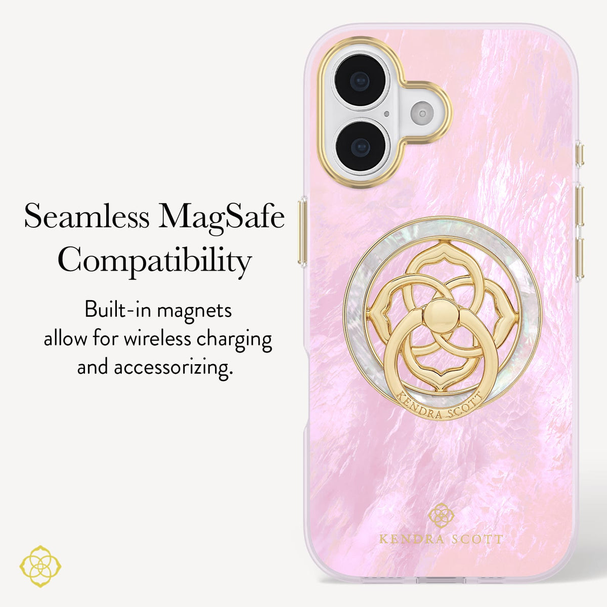 Kendra Scott Pink Pearl MagSafe - iPhone 17