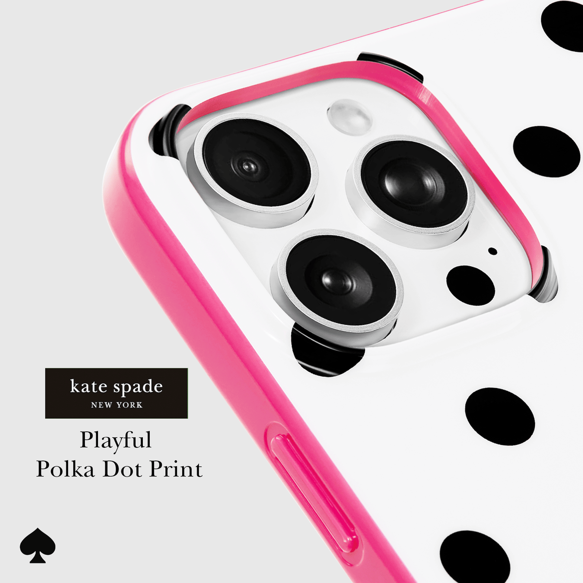 kate spade new york Picture Dot Pop Pink MagSafe - iPhone 16 Pro Max