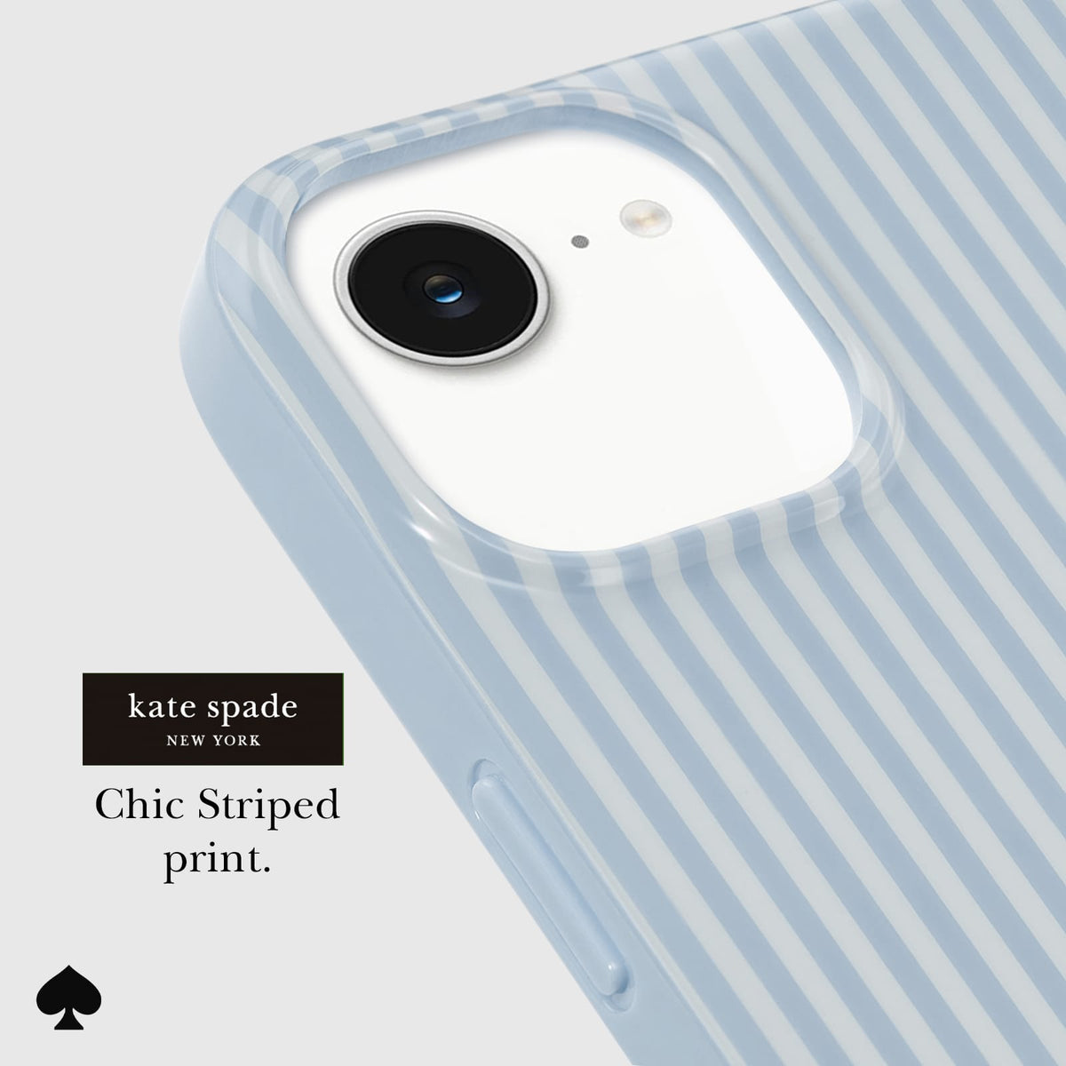 kate spade new york Diamond Blue Stripe MagSafe - iPhone 17e/16e