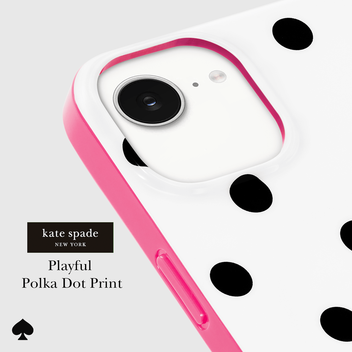 kate spade new york Picture Dot Pop Pink MagSafe - iPhone 17e/16e