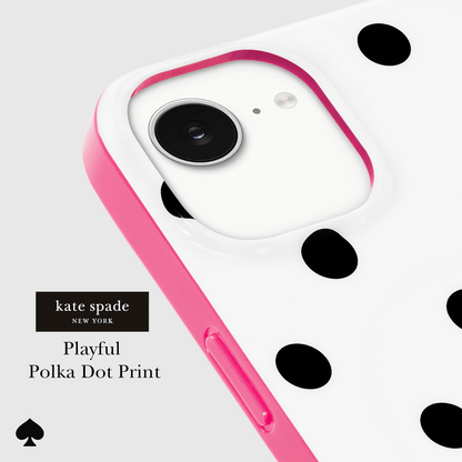 kate spade new york Picture Dot Pop Pink MagSafe - iPhone 17e/16e