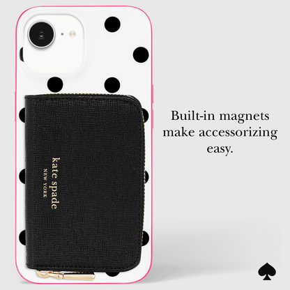 kate spade new york Picture Dot Pop Pink MagSafe - iPhone 17e/16e