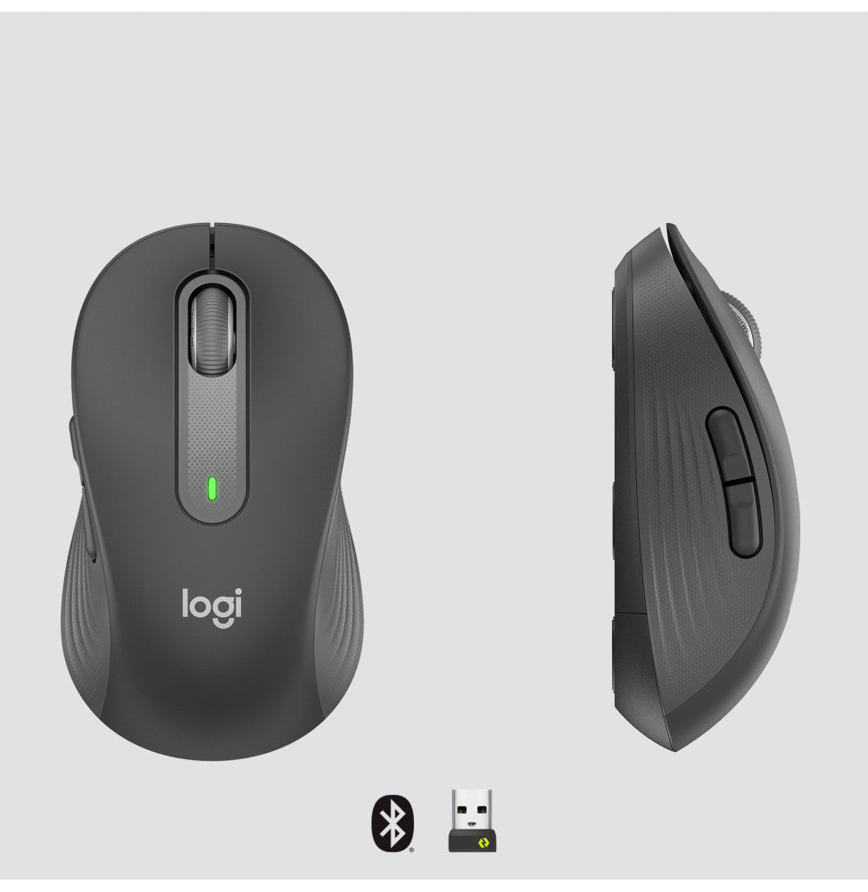 Logitech Signature M650 souris Droitier RF sans fil + Bluetooth Optique 2000 DPI (910-006236)