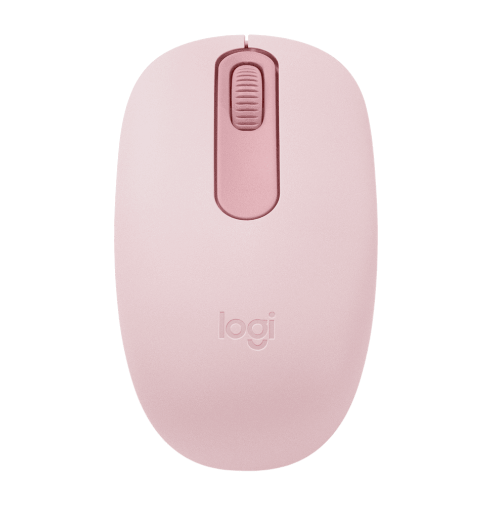 Souris sans fil Bluetooth Logitech M196 - Rose (910-007461)